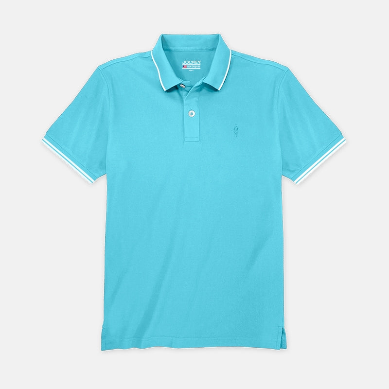 Jockey® Pique Polo Shirt with Embroidery | JMP937713