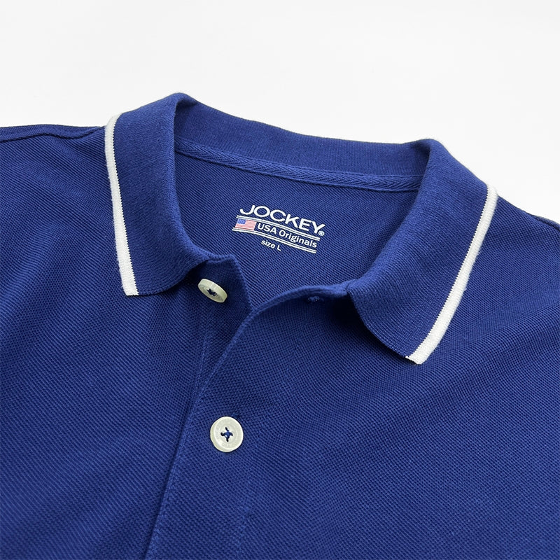 Jockey® Pique Polo Shirt with Embroidery | JMP937713