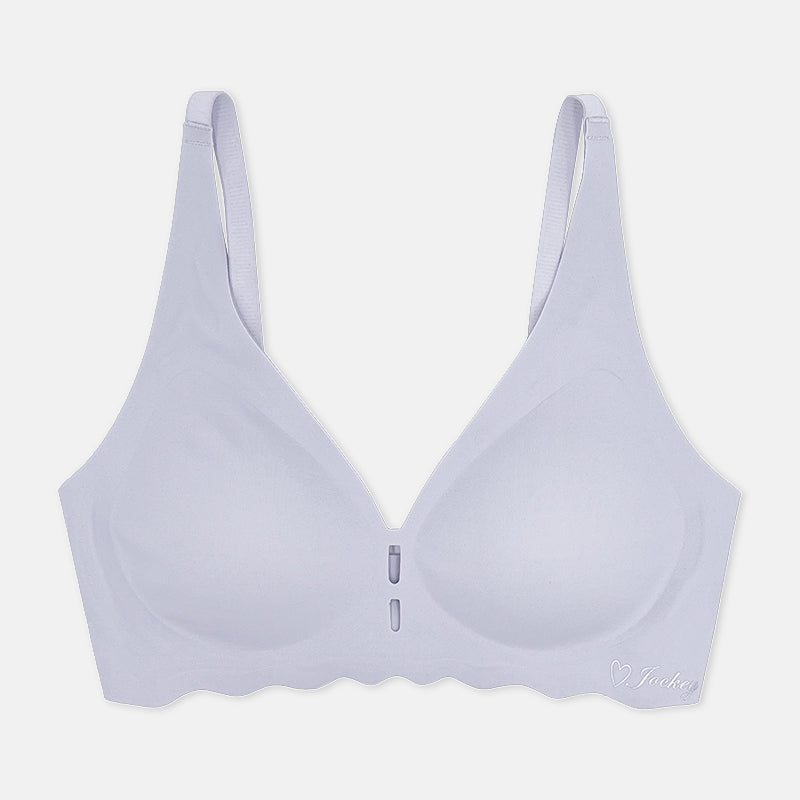 Jockey® Low V Wire Free Bra JLR359058BLK/LGY