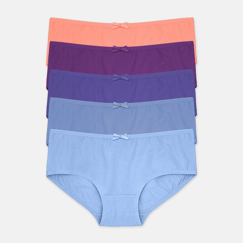 JOCKEY® COTTON SPANDEX HIPSTER PANTIES 5-PACK | BLOOM | JLU378915
