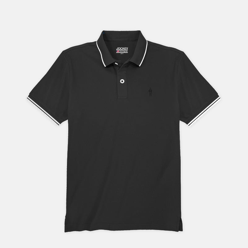 Jockey® Pique Polo Shirt with Embroidery | JMP937713