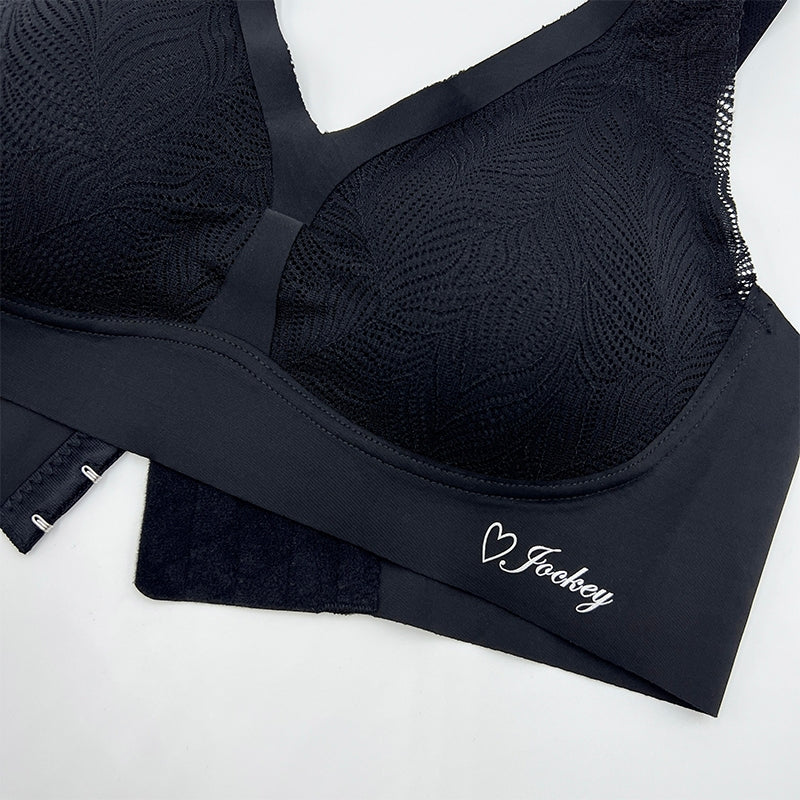Jockey® Low V Wire Free Bra JLR358993BLK/BGE