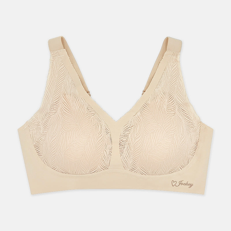 Jockey® Low V Wire Free Bra JLR358993BLK/BGE