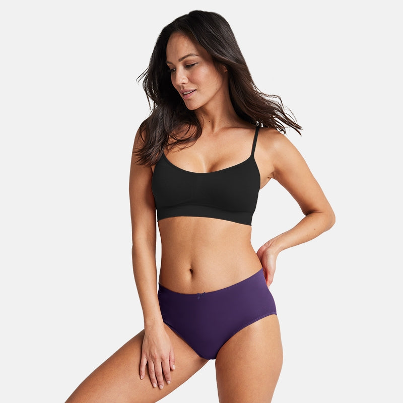 JOCKEY® COTTON SPANDEX MIDI PANTIES 5-PACK | BLOOM | JLU378916