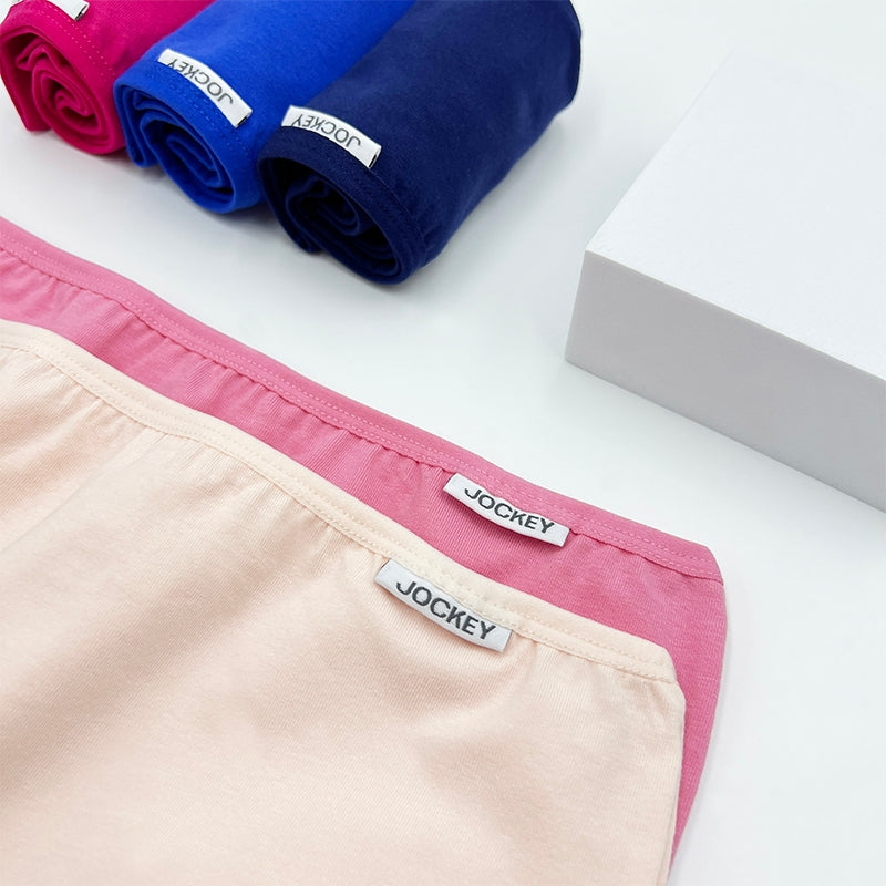 JOCKEY® COTTON SPANDEX MAXI PANTIES 5-PACK | ADORE | JLU378919