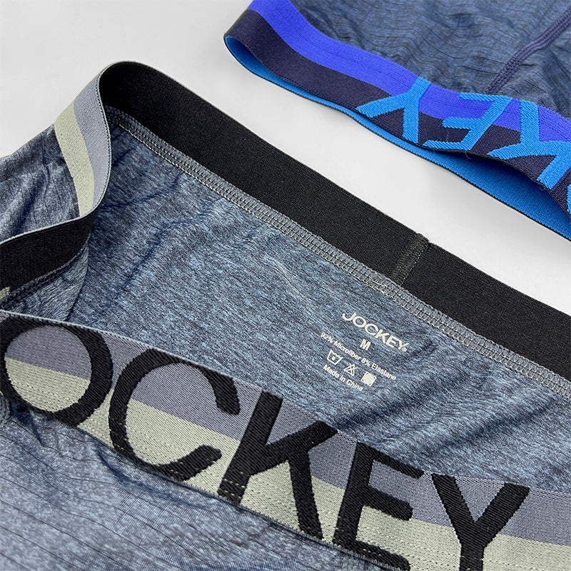 Jockey® Microfiber Elastane Active Trunks 2-Pack | JMX358870