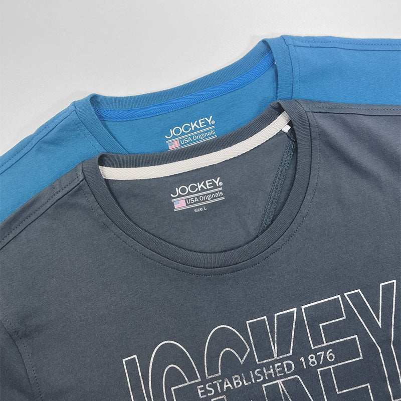 JOCKEY® COTTON SINGLE JERSEY PRINTED TEE | REGULAR FIT | JMT309051
