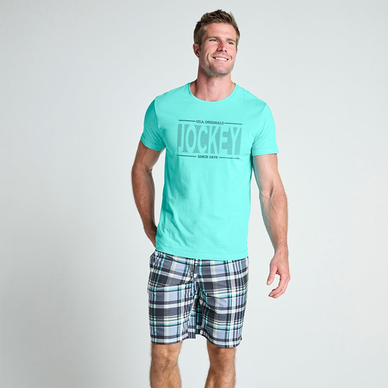 JOCKEY® COTTON SINGLE JERSEY PRINTED TEE | REGULAR FIT | JMT309052