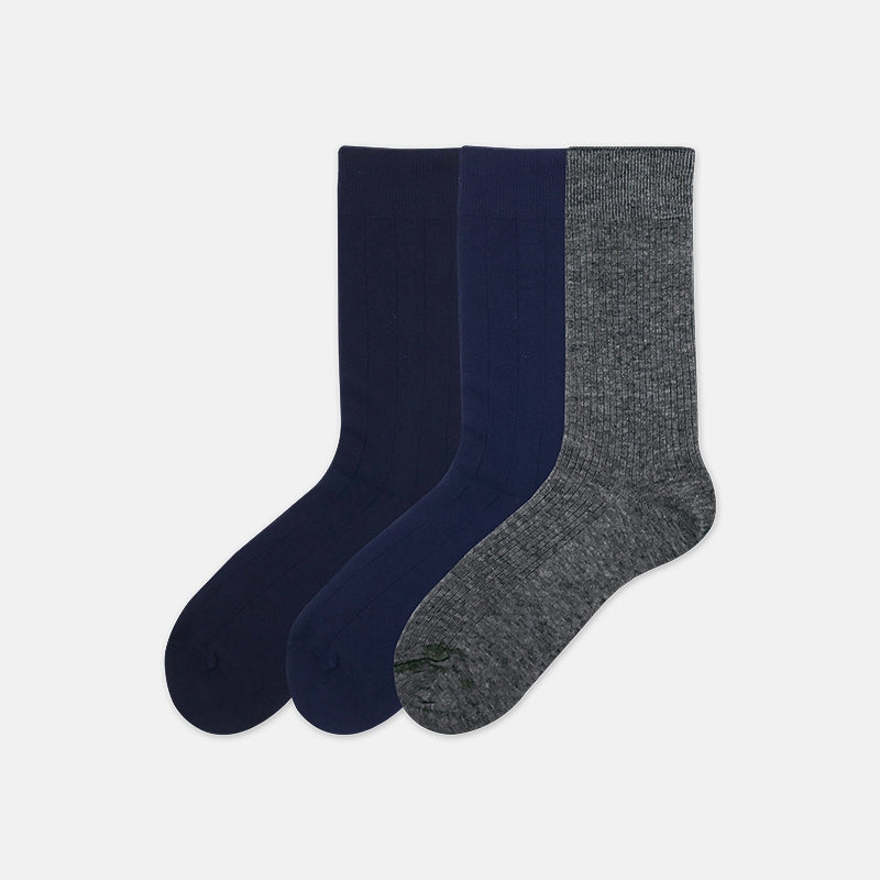 Jockey® Cotton Elastane Full Length Socks 3-Pack | JMS775532