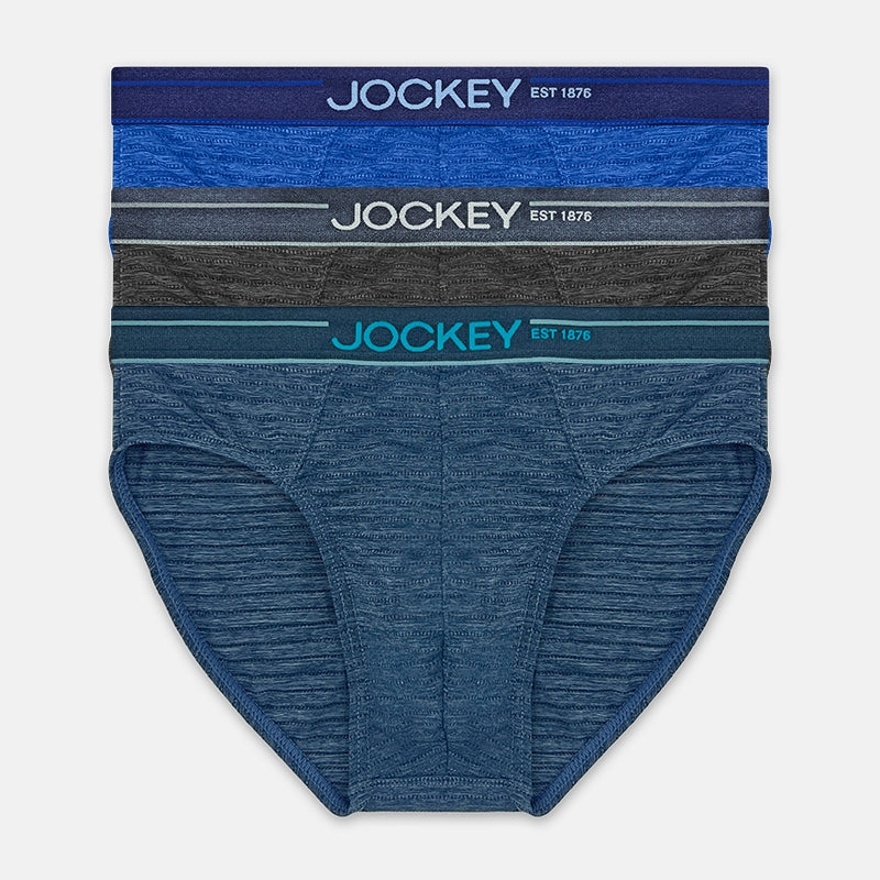 Jockey 3pcs Men's Briefs Microfiber Elastane | Signature | JMB479359