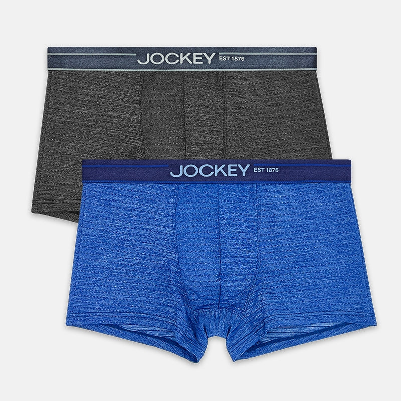 Jockey 2pcs Men Trunks Microfiber Elastane | Signature | JMX479360