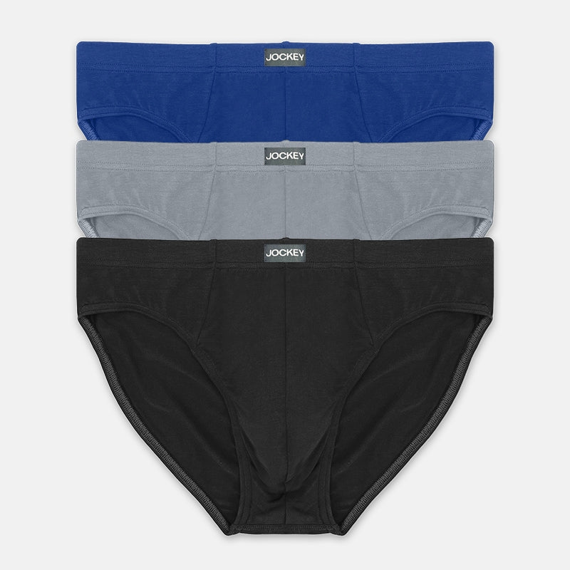 Jockey® Bamboo Elastane Mini Brief 3-Pack | JMB409497