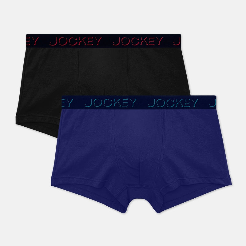 Jockey® Cotton Elastane Trunk 2-Pack | JMX409502