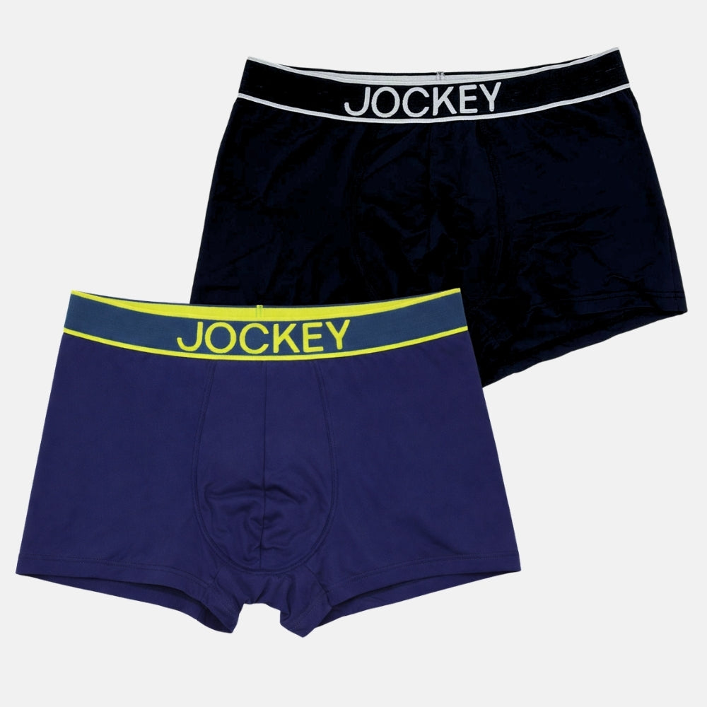 Jockey® 2pcs Men Trunks Microfiber Elastane Waistband Active | JMX519362