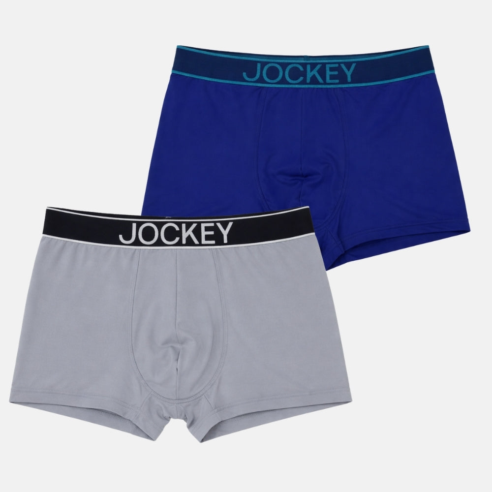 Jockey® 2pcs Men Trunks Microfiber Elastane Waistband Active | JMX519362