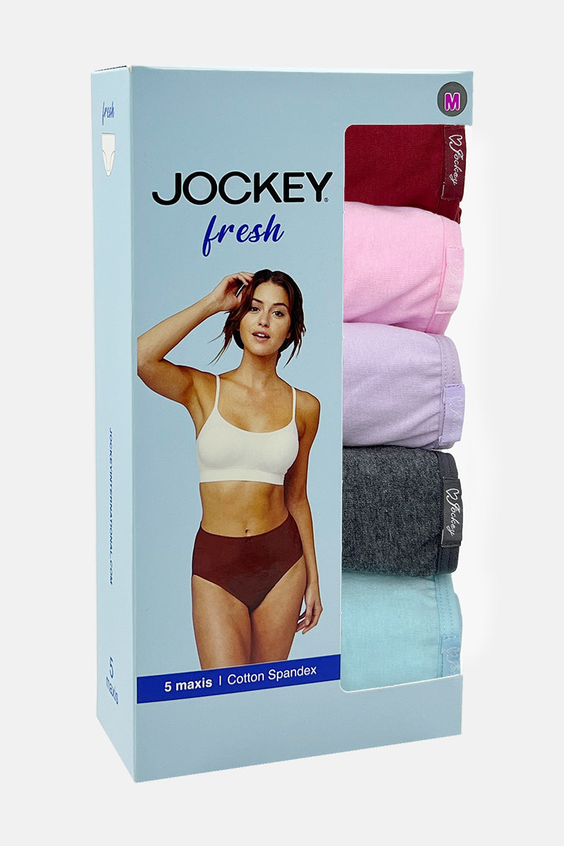 Jockey® 2pcs Ladies Panties Microfiber Spandex Seamless Comfort Maxi  JLU338659AS1