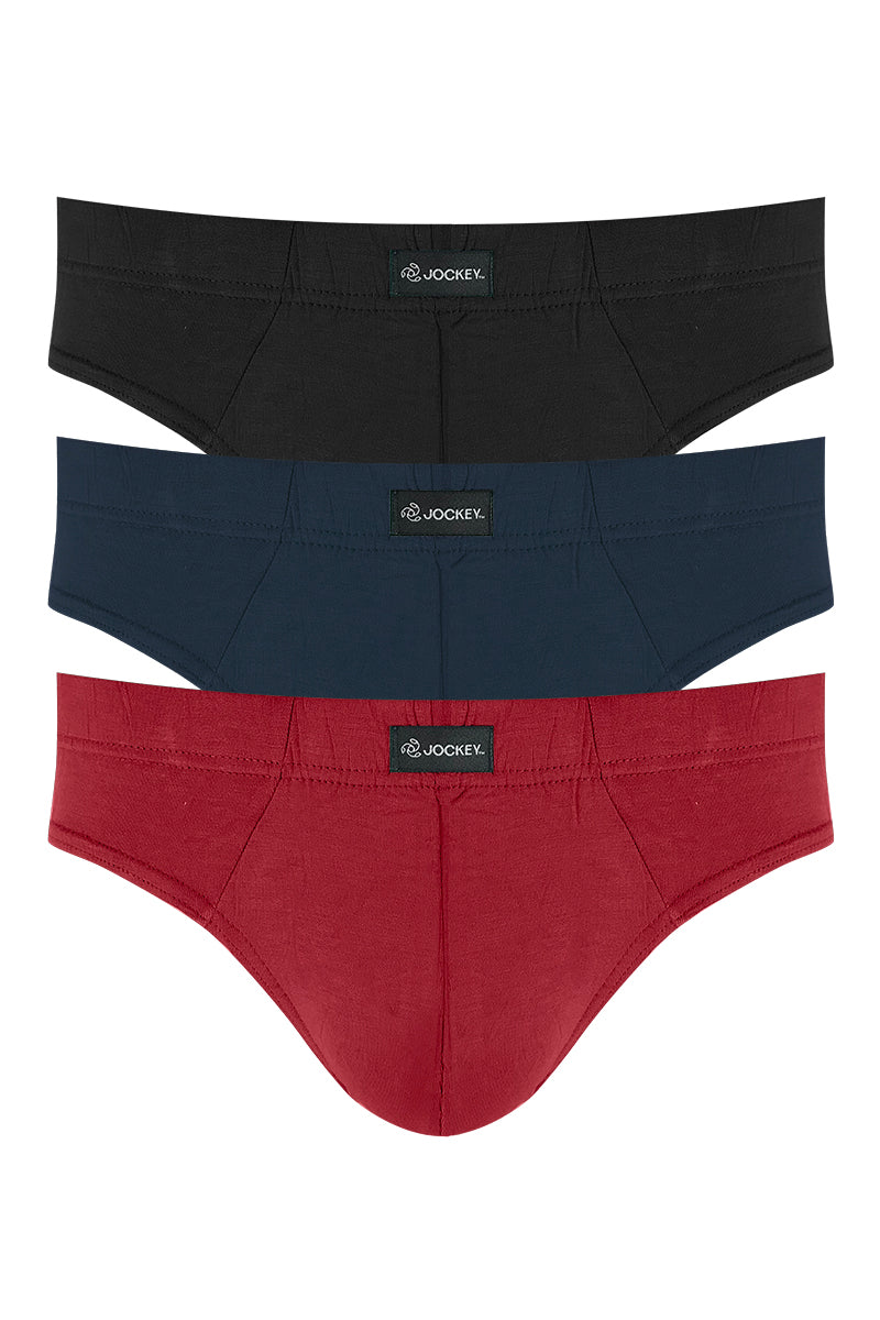 Jockey® Bamboo Elastane Hipster Briefs 3-Pack | JMB151064AS1 – Jockey ...