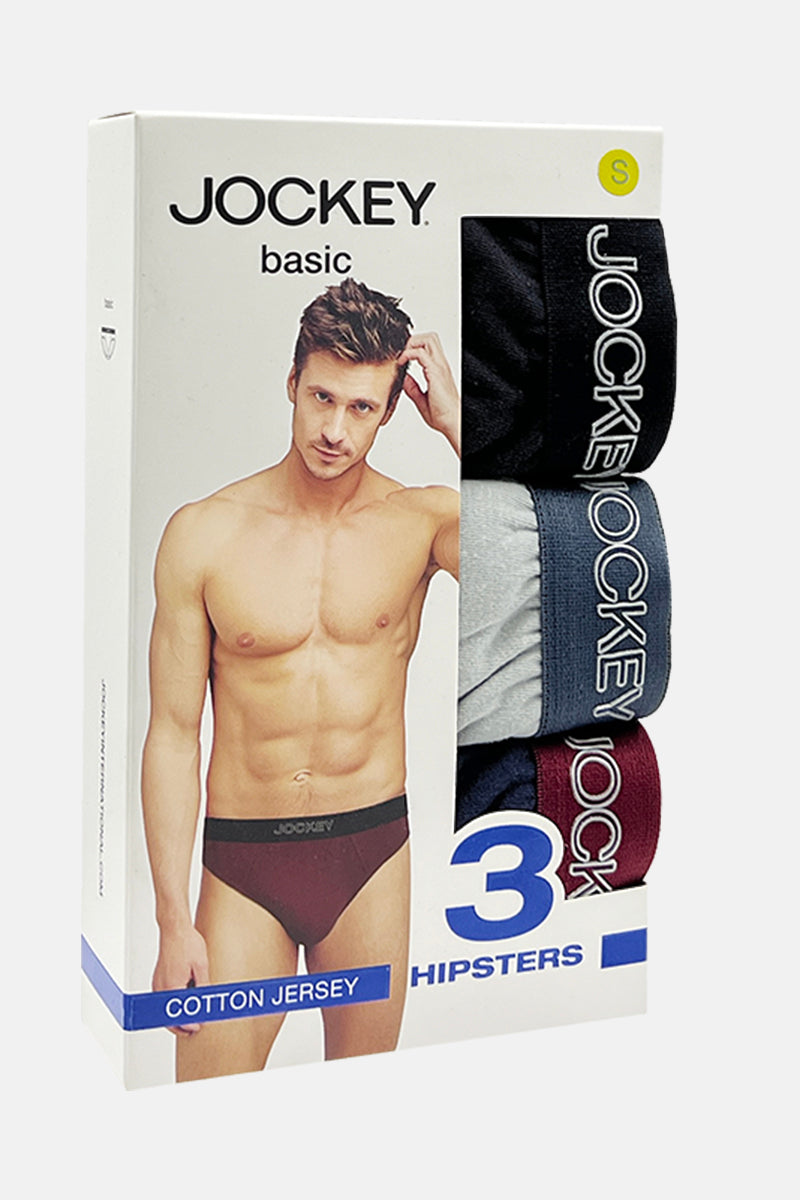 Jockey® Cotton Jersey Hipster Brief 3-Pack